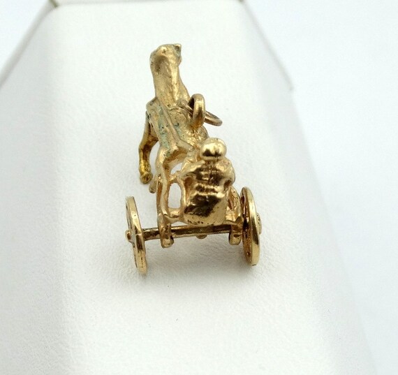 Off To The Harness Races! With This 14K Yellow Go… - image 2