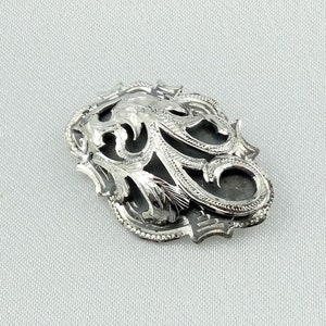 Argentinië Handgemaakt Sterling Zilveren Revers Clip Broche GRATIS VERZENDING! #ARGENTINA-BR1