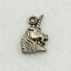 Unicorn Vintage Sterling Silver Charm FREE SHIPPING!  #UNIC-CM19