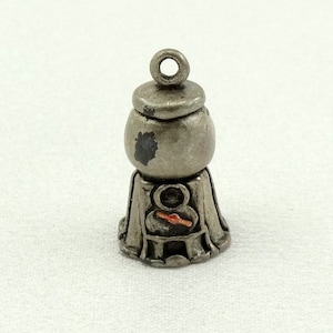 Antique Gum Ball Machine Vintage  Sterling  Silver Charm FREE SHIPPING!   #GBAL-CM13
