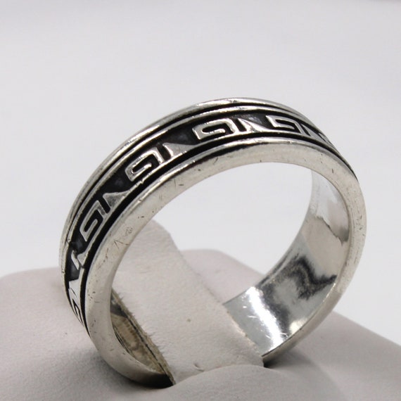 Handsome Native American Design Sterling Silver Spinn… - Gem