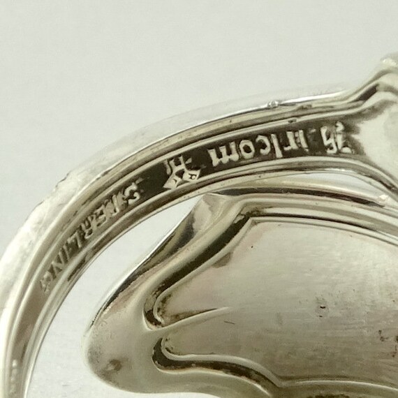 Vintage cutlery ring【no.12】 Amazon.com: Open Adjustable Fork Spoon Utensils Ring