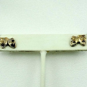 Drama Mama!  Sterling Silver Drop Earrings With Laughing and Crying Drama Faces FREE SHIPPING!  #DRAMA-ERG5