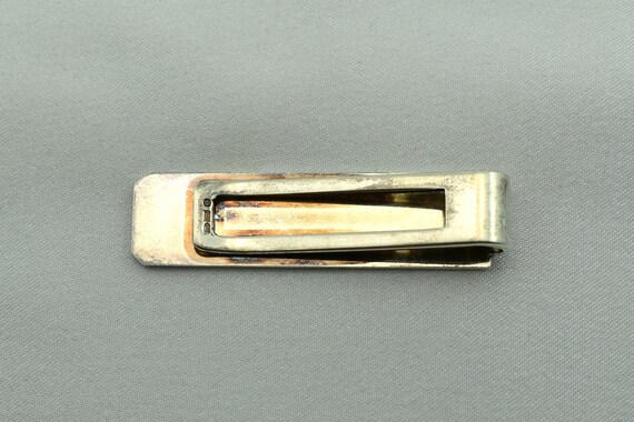 Handsome Vintage Sterling Silver Money Clip FREE … - image 3