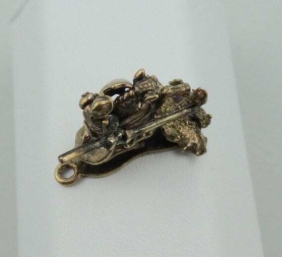 Rare Vintage Saint George Versus The Dragon Penda… - image 3