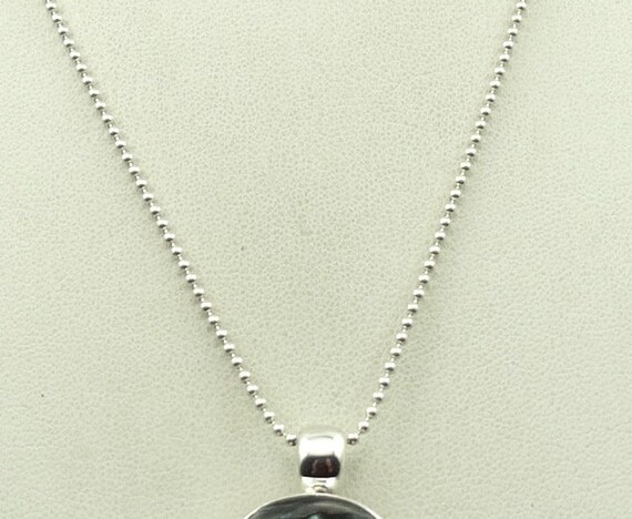 Gorgeous Shining Abalone Shell Sterling Silver Vi… - image 3