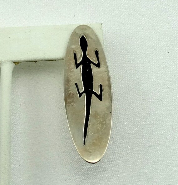 Leapin' Lizards!! Vintage Lizard Long Sterling Si… - image 3
