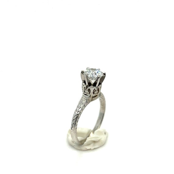 Stunning 1.05 Carat Diamond in a Vintage Edwardia… - image 1