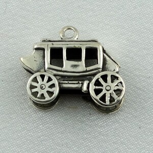 Carriage Vintage Solid Sterling Charm FREE SHIPPING!   #CARRIAGE-CM4