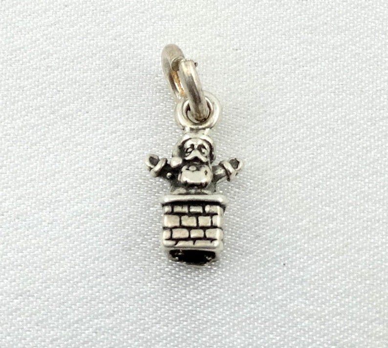 Jack-In-The-Box Vintage Sterling Silver Charm FREE SHIPPING #JACK-CM25