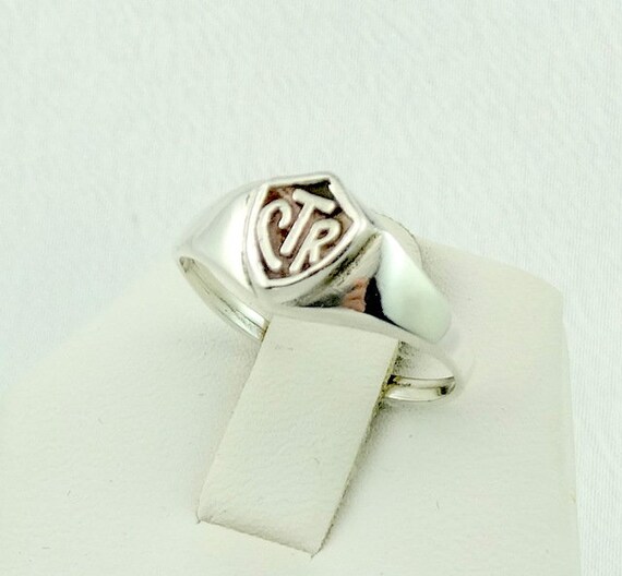 Vintage Pre-Owned CTR Solid Sterling Silver Signe… - image 2