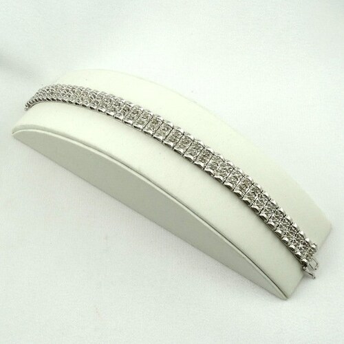 Beautiful Unique Vintage Natural Rough outlets Cut Diamond Link Bracelet FREE SHIPPING #NATDMD-LB3