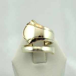 Hand Made Real Decorative Vintage Sterling Silver Spoon Adjustable Size 8 Ring FREE SHIPPING! #FAN-B9-SPR4