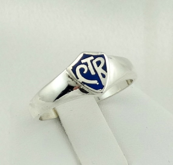 Sterling silver ctr best sale rings