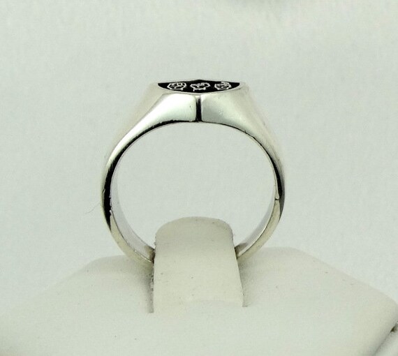 Vintage Pre-Owned Sign Language Sterling Silver C… - image 6