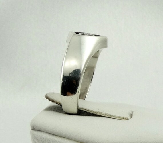 Vintage Pre-Owned Sign Language Sterling Silver C… - image 4