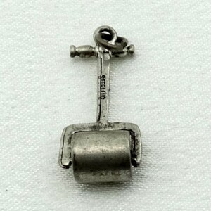 Roller Vintage  Sterling  Silver Charm FREE SHIPPING!   #ROLL-CM14