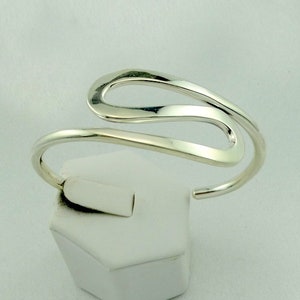 Einzigartiges Vintage Sterling Silber Vintage Swirl Armband KOSTENLOSER VERSAND! #S-CF12