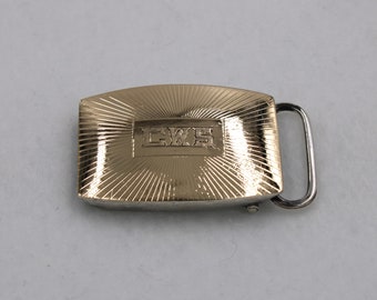 Vintage Hickok Initial B Belt Buckle Art Deco Monogram