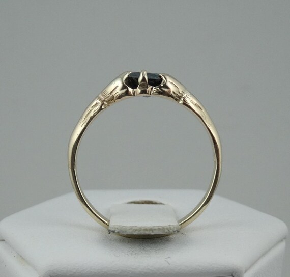 Vintage 1940's Era 14K Yellow Gold and .70 Carat … - image 5