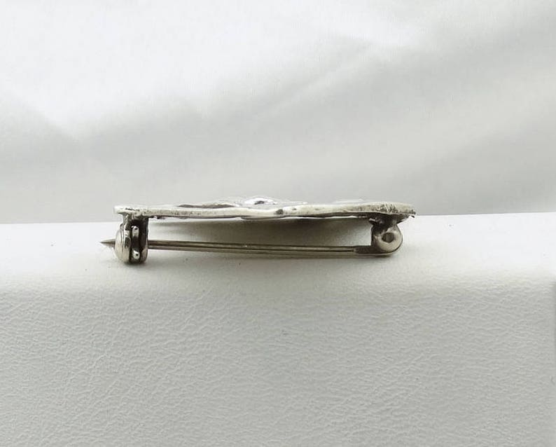 #BIRDLOVE-BR1 Unique Sterling Silver Bird Lovers BroochPin FREE SHIPPING