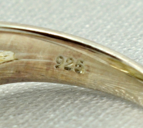 Unique Elephant Solid Sterling Silver Vintage Rin… - image 7