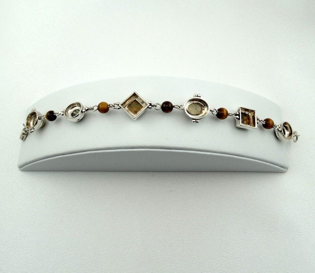 【STONEHENgE】Silver Material Stick Bar Bracelet SC24B15T STONEHENgE】Silver Material Stick Bar Bracelet SC24B15T