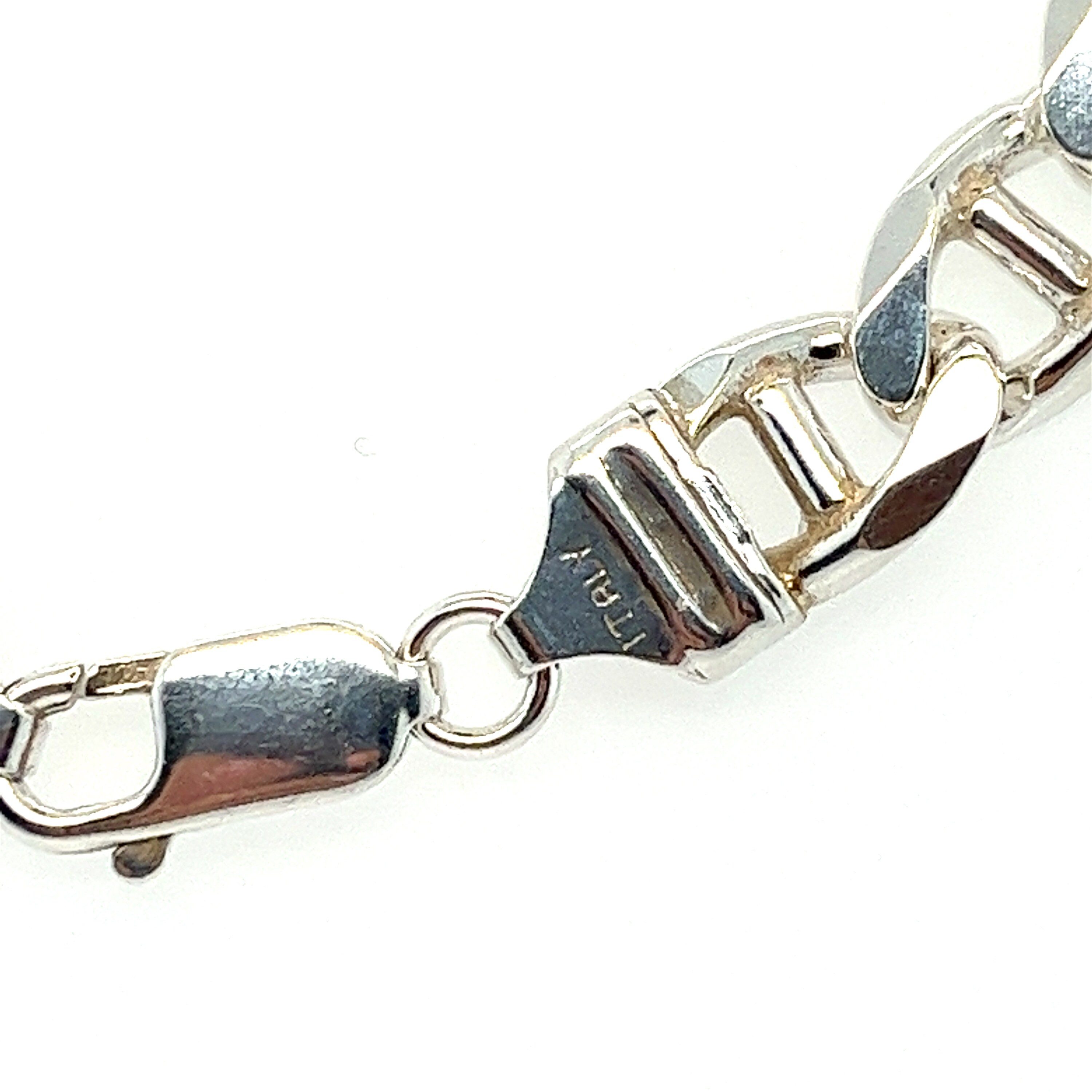 19 Classic Medium Link Silver Chain