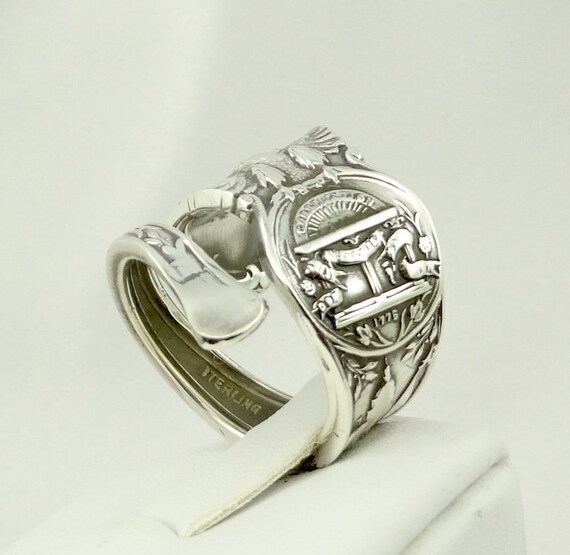 Real "Georgia" Vintage Hand Made Sterling Silver … - image 5