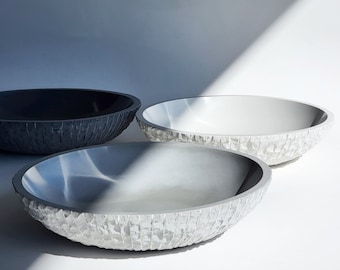 Quarried Concrete Bowl