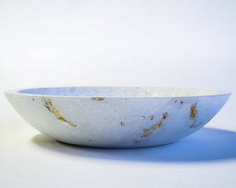 Goldleaf Concrete Bowl