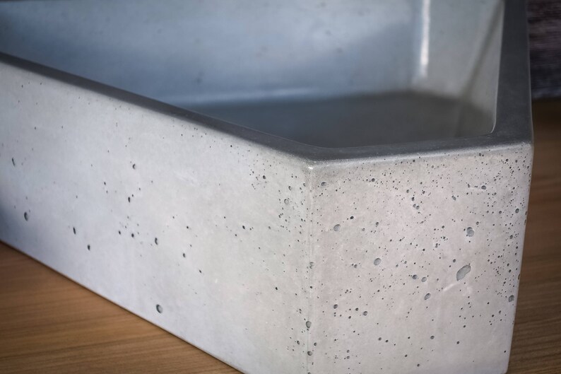 Concrete Sink Triangular Vessel, Triangle image 5