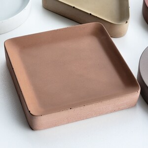 Concrete Trinket Tray Individual Tray image 3