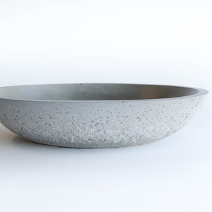 Concrete Bowl large, modern, inverse design image 5