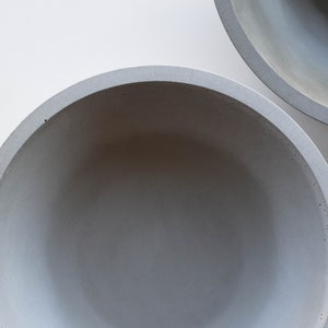 Concrete Bowl large, modern, inverse design image 6