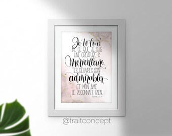 Verset Biblique De Chambre D Enfant Etsy