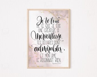 Verset Biblique Impression Etsy France Verset Biblique Impression Etsy France