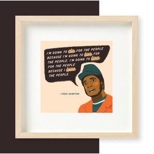 Fred Hampton (25% des Gewinns gehen an die American Civil Liberties Union)