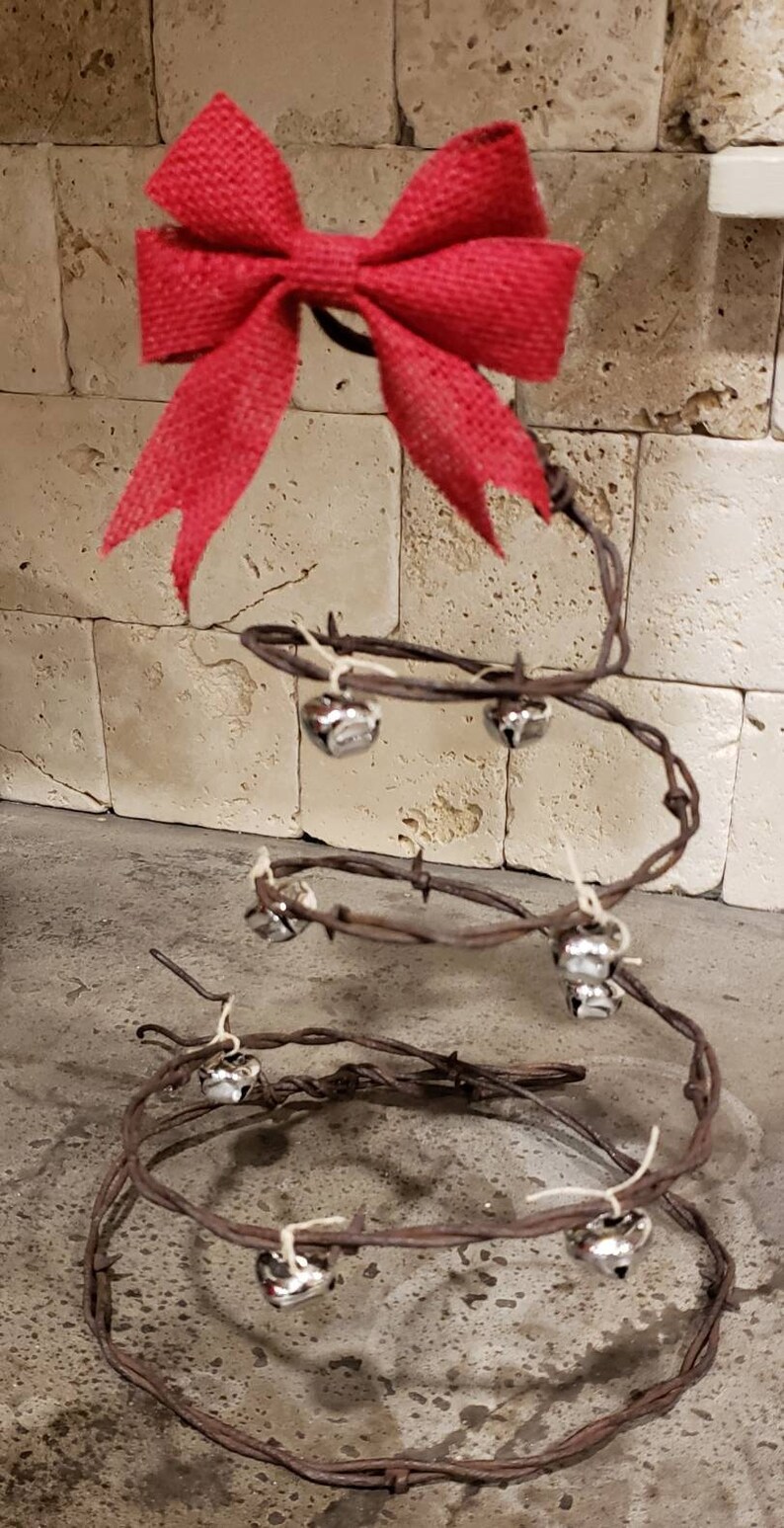 Barbed wire Christmas tree Etsy
