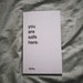 poetry book: you are safe here. by AVA. 