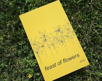 feast of flowers - signed poetry book!