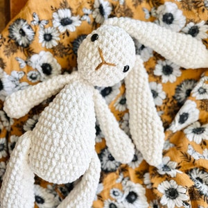 The Boho Bunny Stuffie Crochet Pattern | Rabbit Crochet Pattern ...