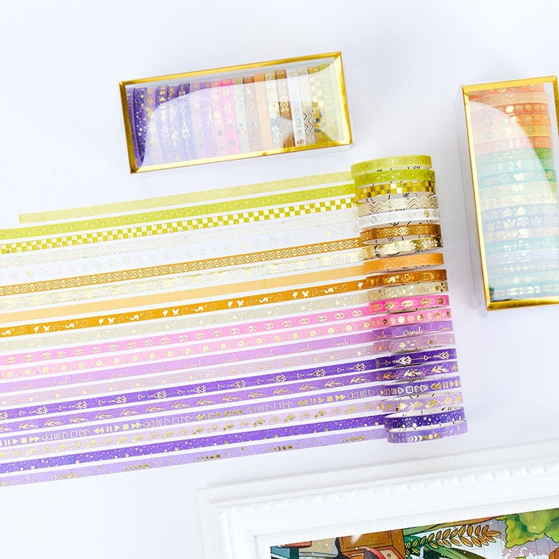 Happy Planner Skinny Washi Tape Purple Hues MAMBI 