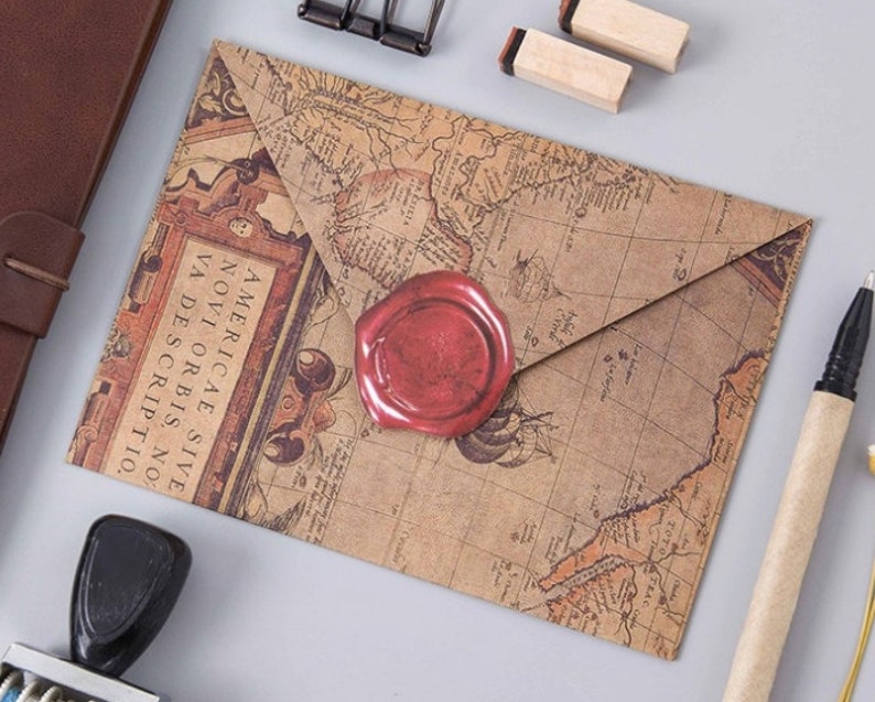 45PCS Wax Seal Paper Stickers die cut stickers Etsy