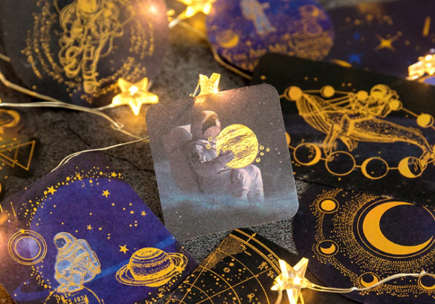 Celestial sticker pack - 6 sheets of paper stickers