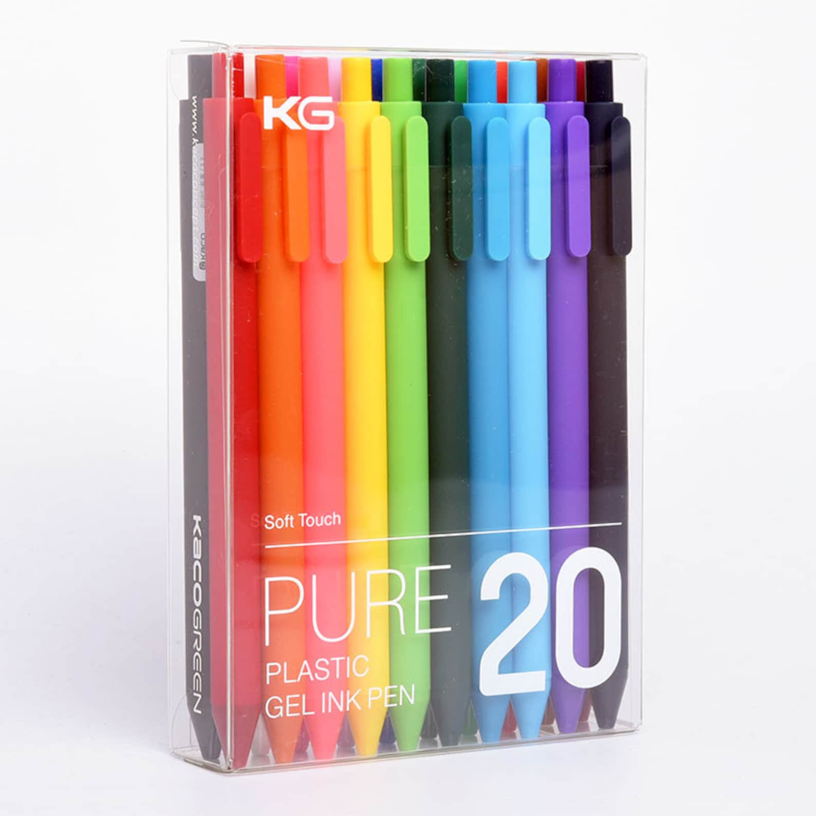 20Pcs KACO Neon Candy Colorful Gel pens Solid Pure Color Etsy