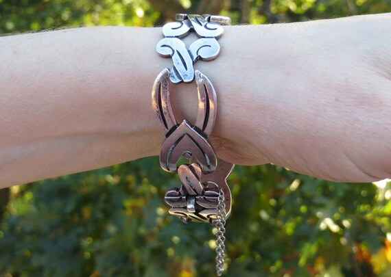 Vintage Taxco Sterling Silver Link 