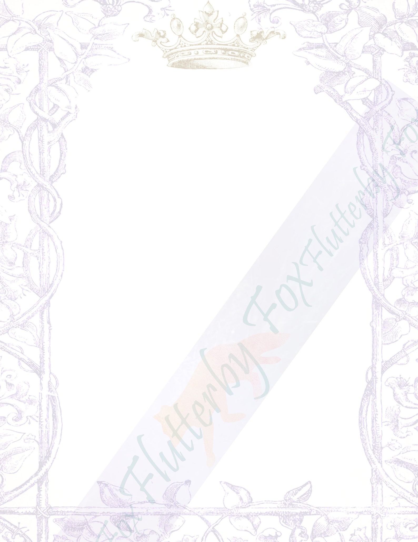 Fairy Tale Paper Printable Fairy Tale Page Storybook Paper - Etsy