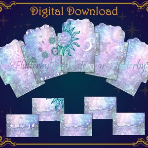 Astrology Magic Printable Envelope Set | Printable Envelopes | Envelope ...