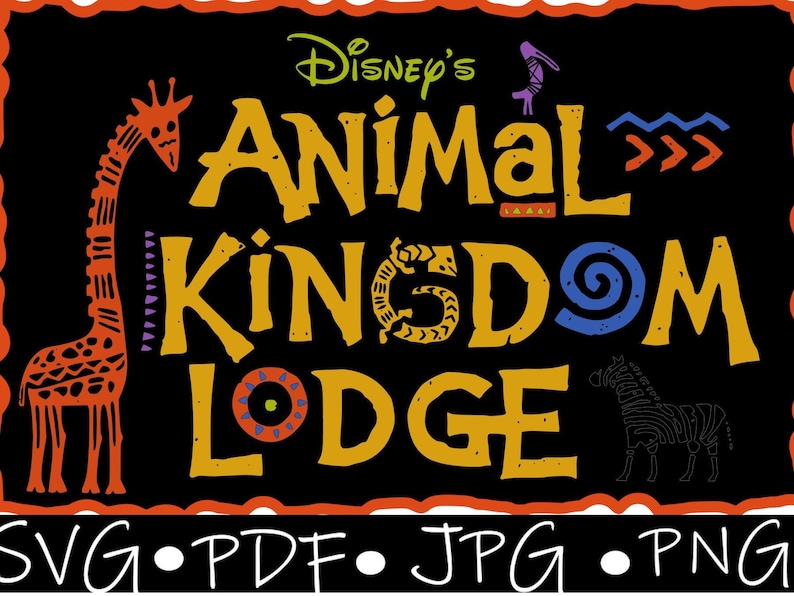 Download Animal Kingdom Lodge Logo SVG LAYERED | Etsy